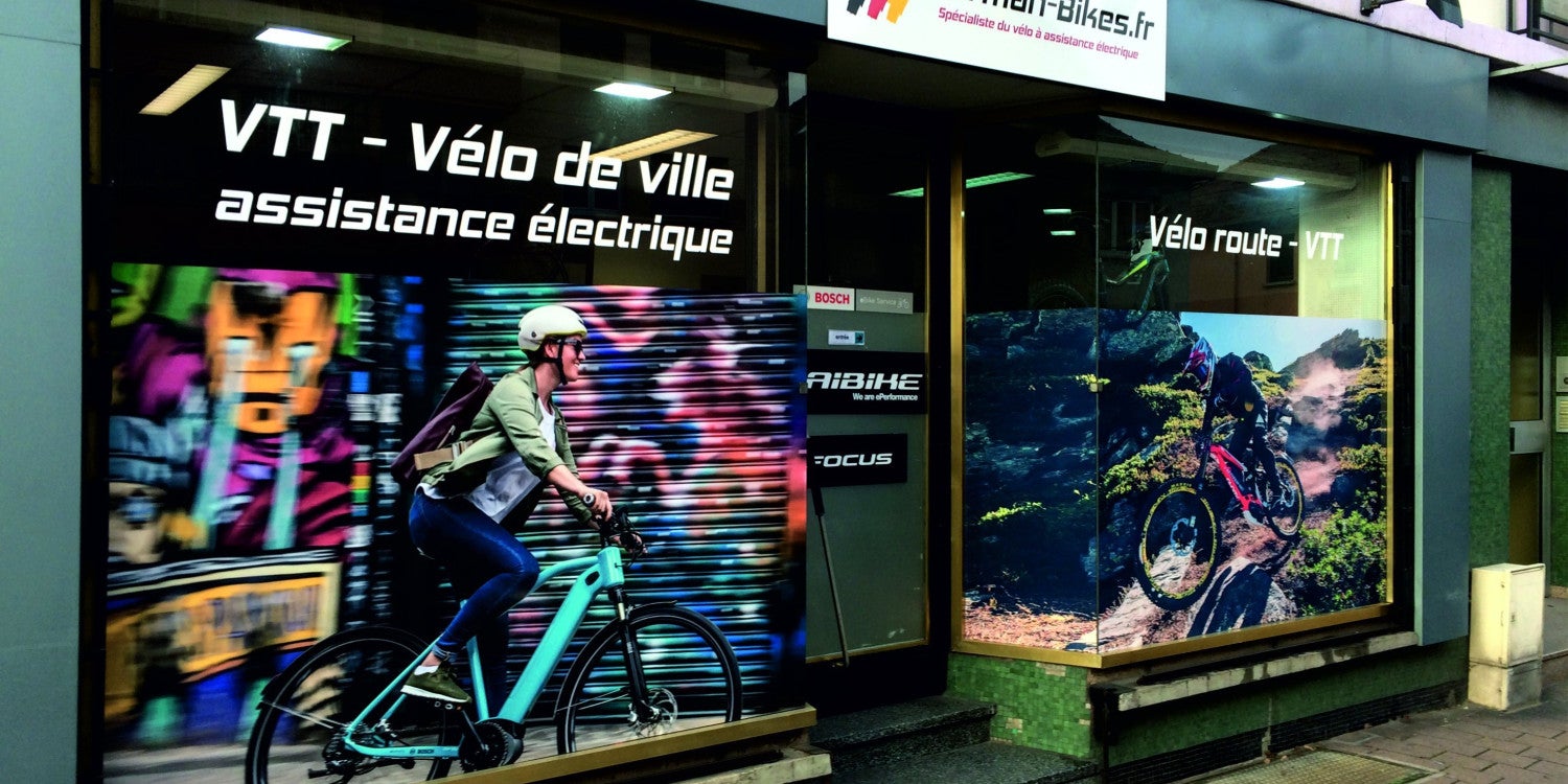 Stickers Vitrine