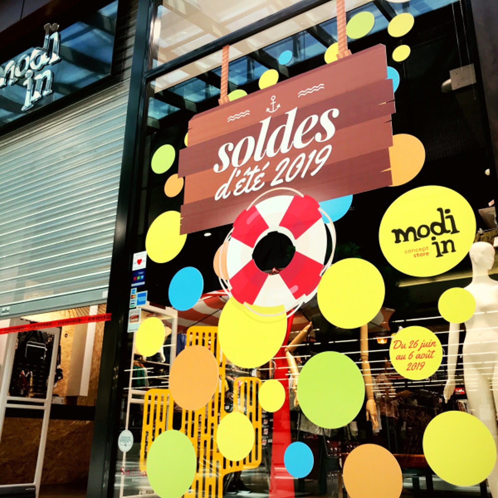 Stickers Vitrine
