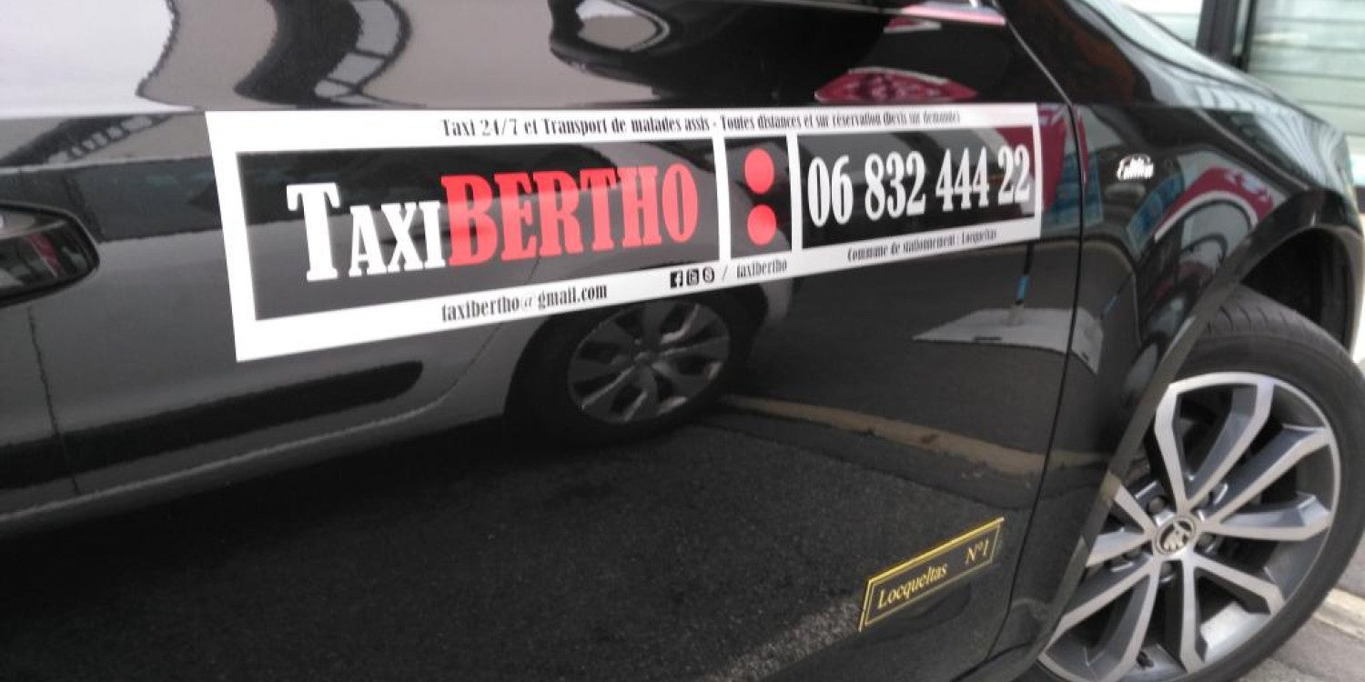 Lettrage voiture