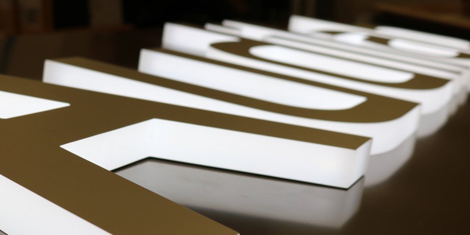 Lettres Blocs LED