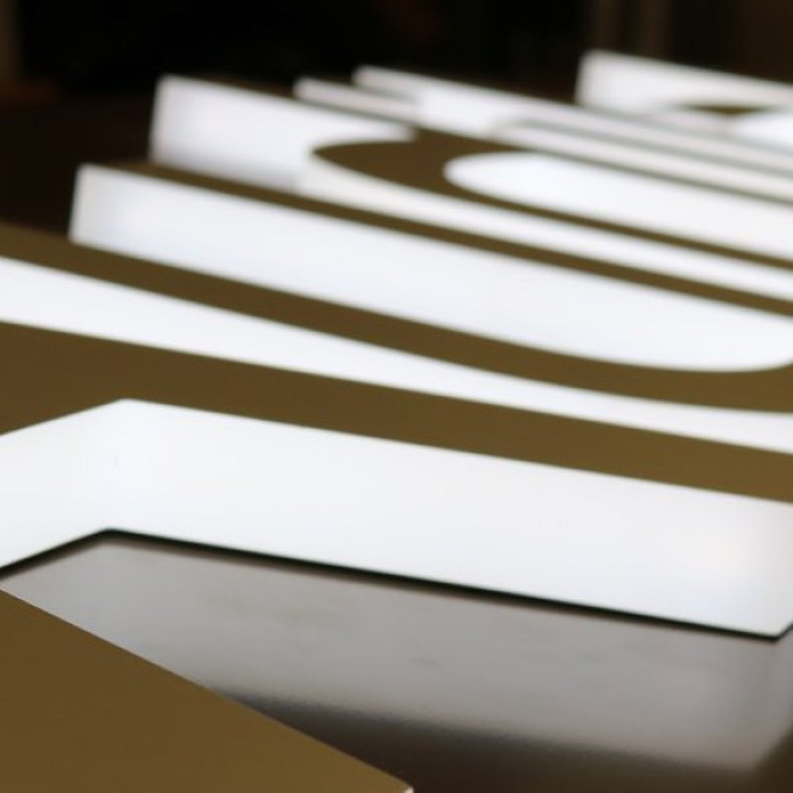Lettres Bloc LED