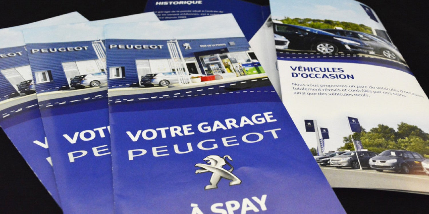 Brochure et dépliant