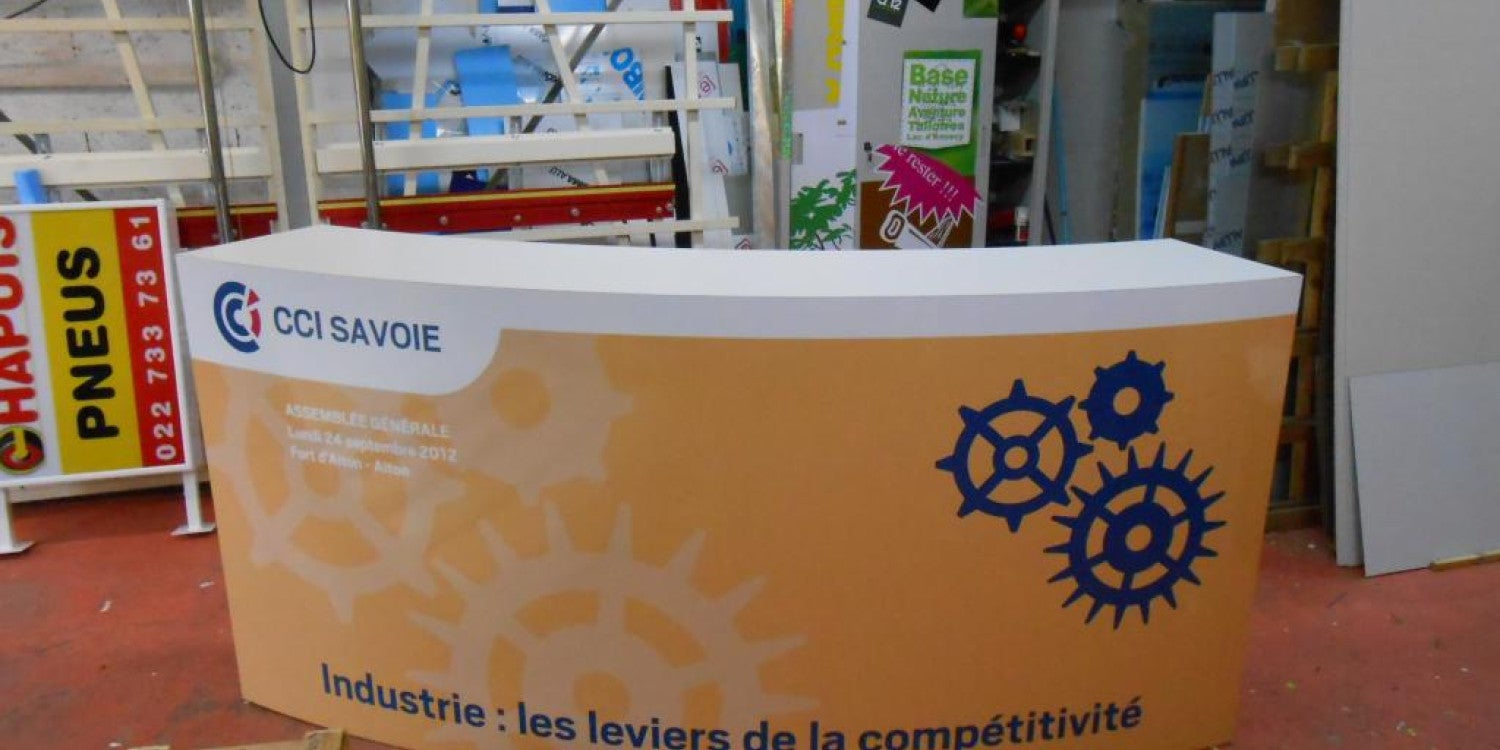 Présentoir & comptoir