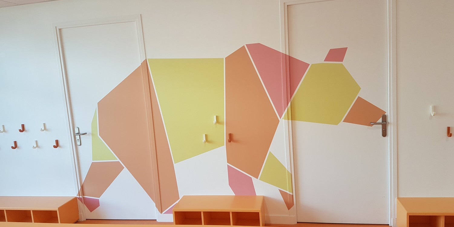 Adhésif décoratif mural