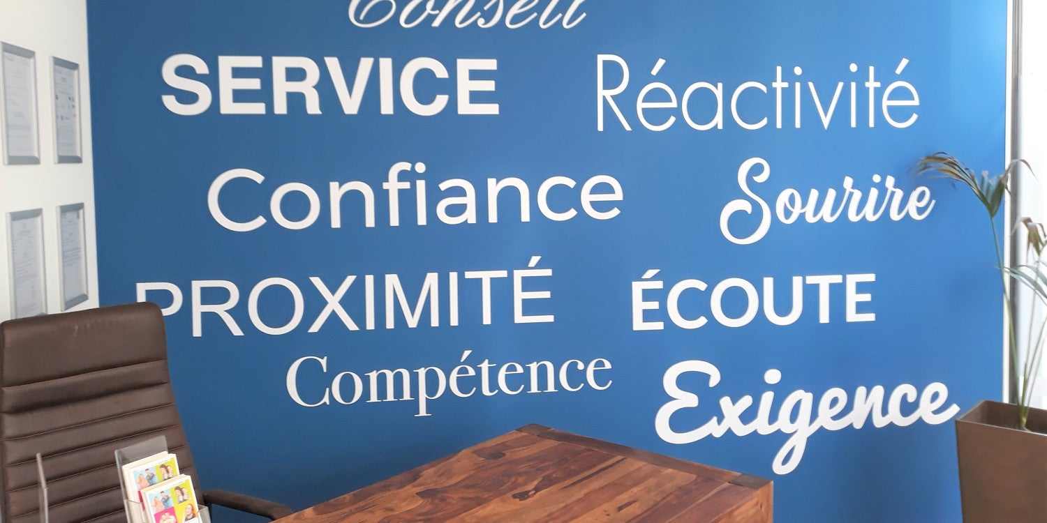 Adhésif décoratif mural