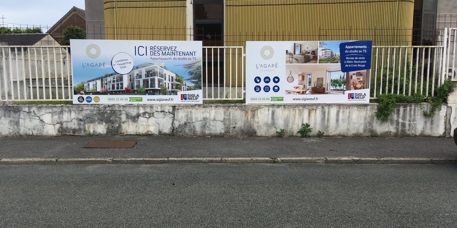 Panneau Dibond imprimé