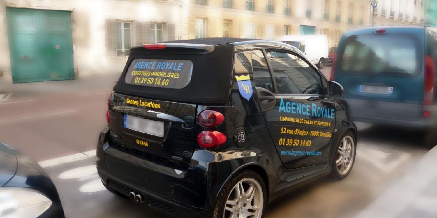 Micro perforé lunette arrière