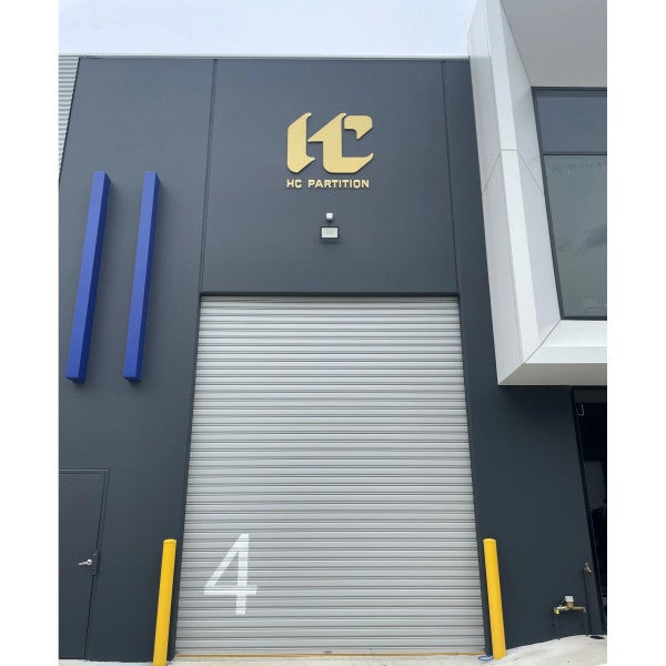 3D Signs & Lettering - HC Partition - Heidelberg West.