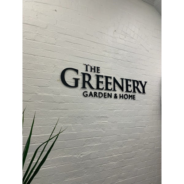3D Signs & Window Graphics - The Greenery Garden & Home