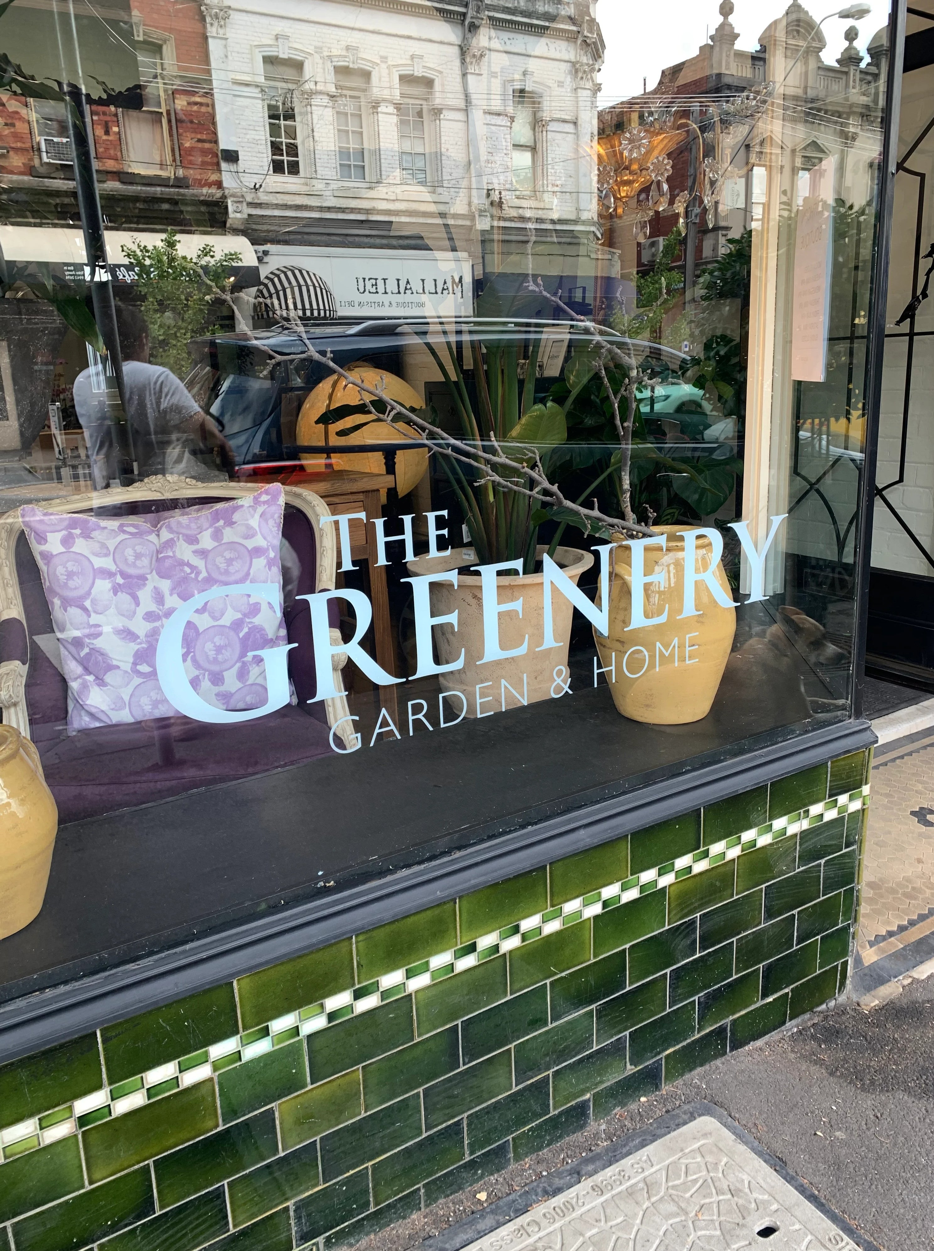 3D Signs & Window Graphics - The Greenery Garden & Home