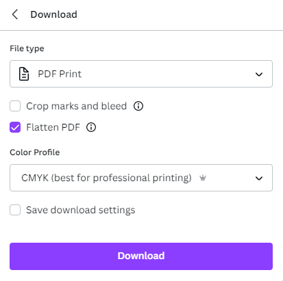 Canva Downloads