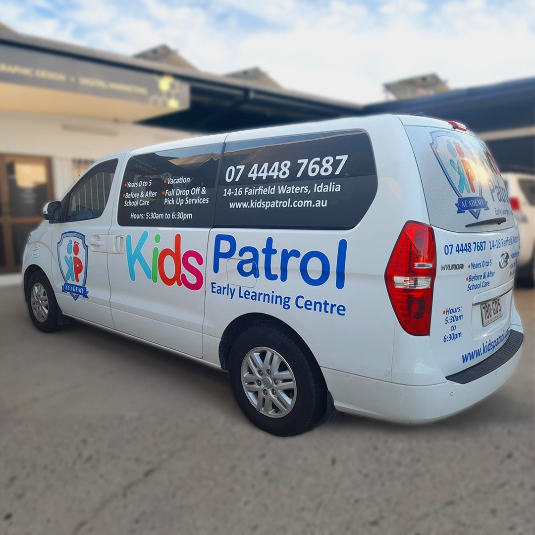 Kids Patrol Van Signage