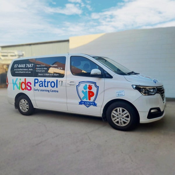 Kids Patrol Van Signage