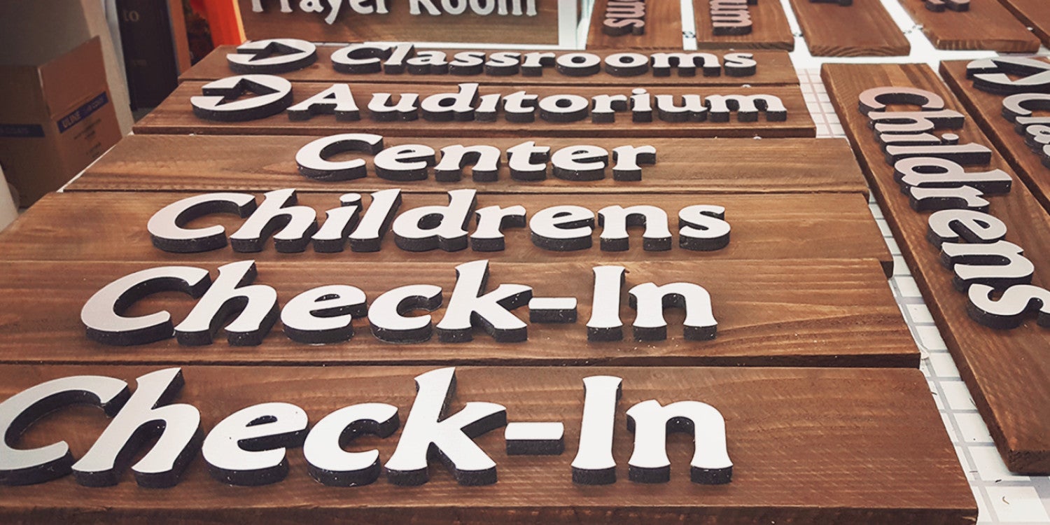 Directional Signs & Signage