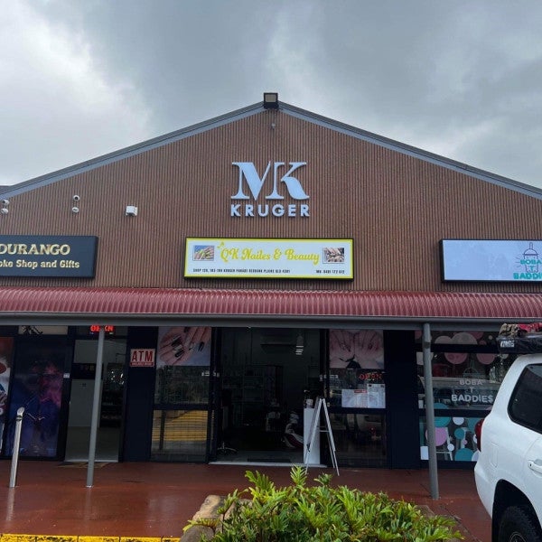 Phew! 22 Lightboxes installed in one day at Kruger Park Shopping Centre at Redbank Plains