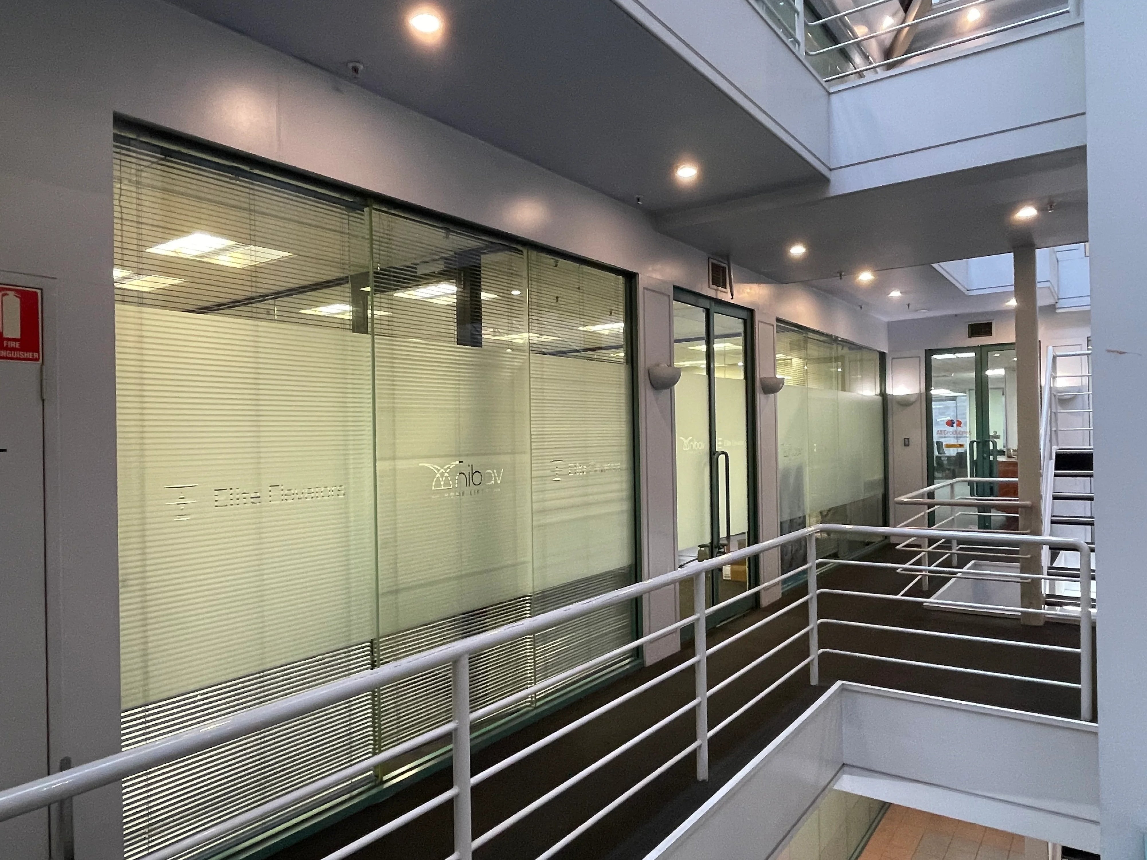 Office Frosting - Elite Elevators Corporation.
