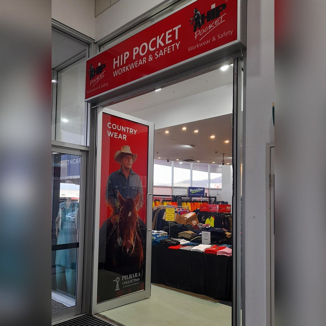 Hip Pocket Shop Signage