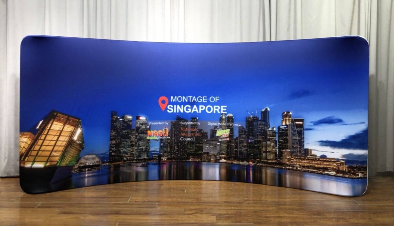 Backdrops for Radio Streaming or Events' Photo Booths