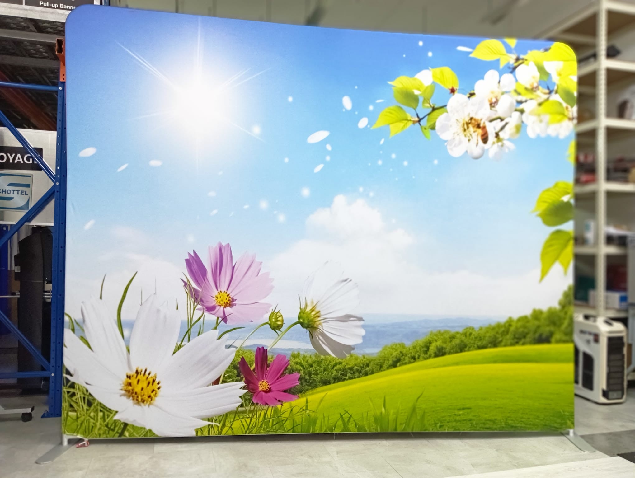 Backdrops for Radio Streaming or Events' Photo Booths