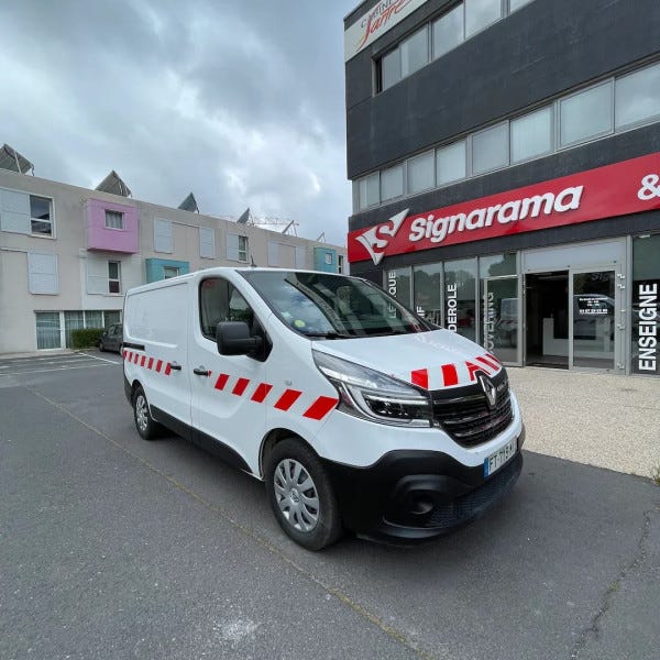 Bandes réfléchissantes - Marquage / Covering voiture