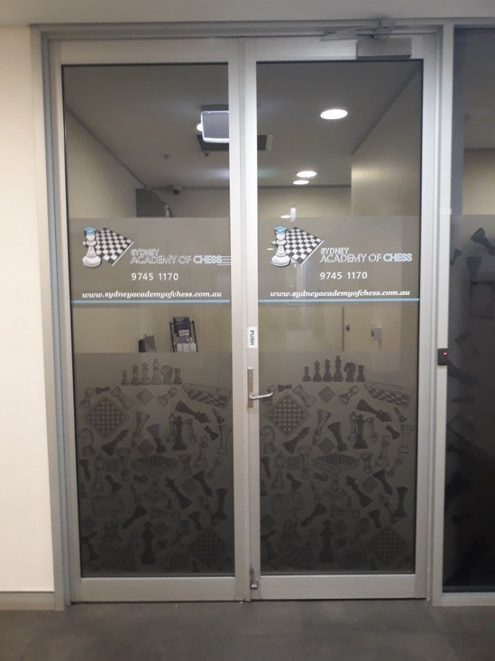 Frost Application with Chess Pieces