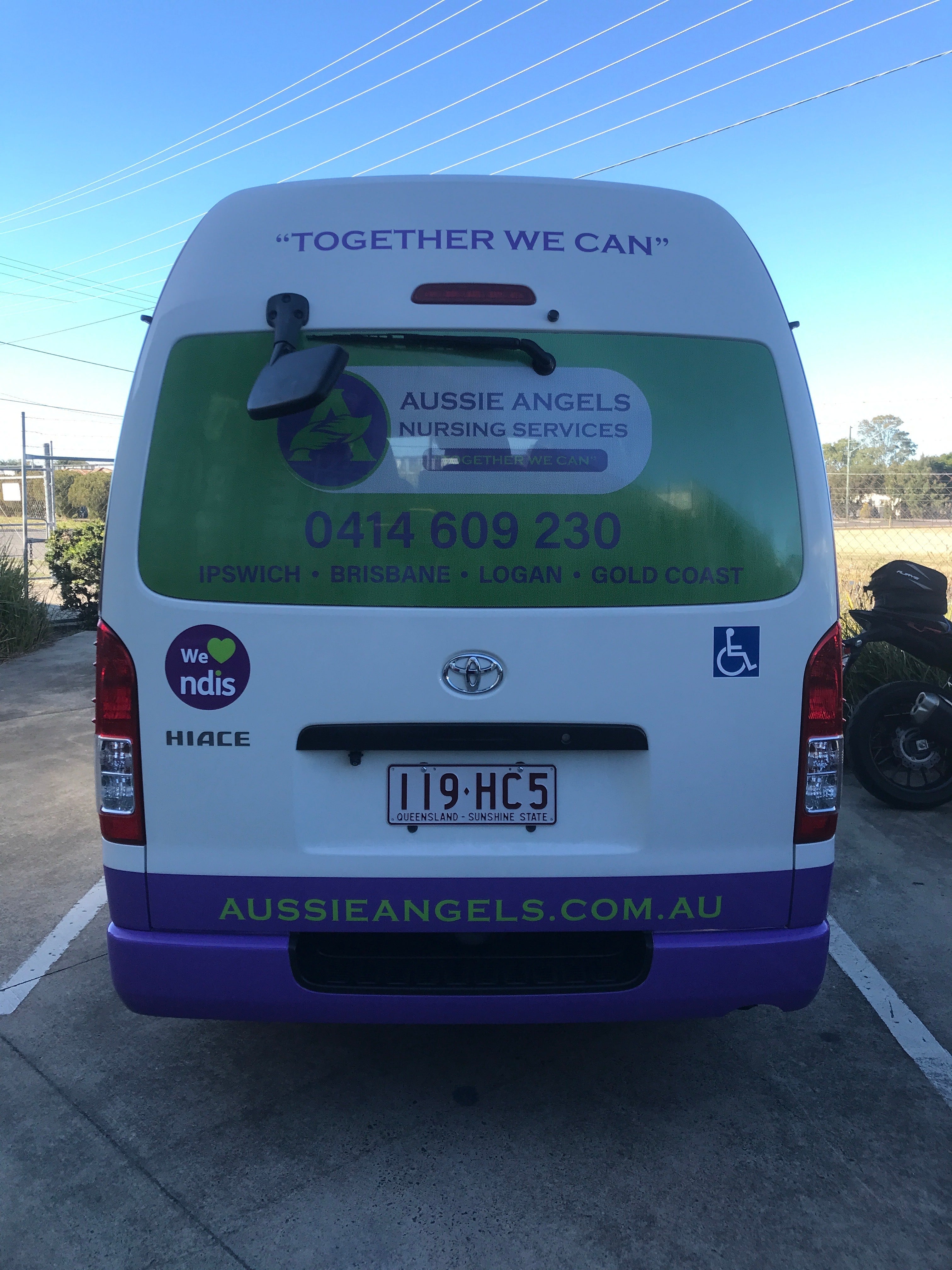 Vehicle wrap and one way vision