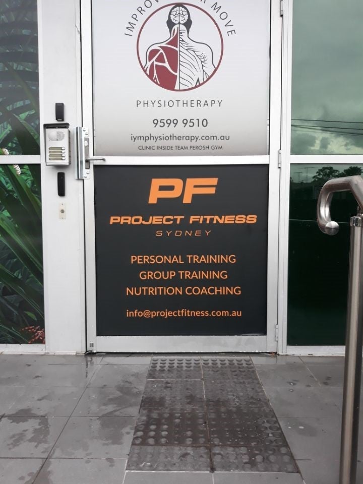 Back Lit Letters for PF Fitness