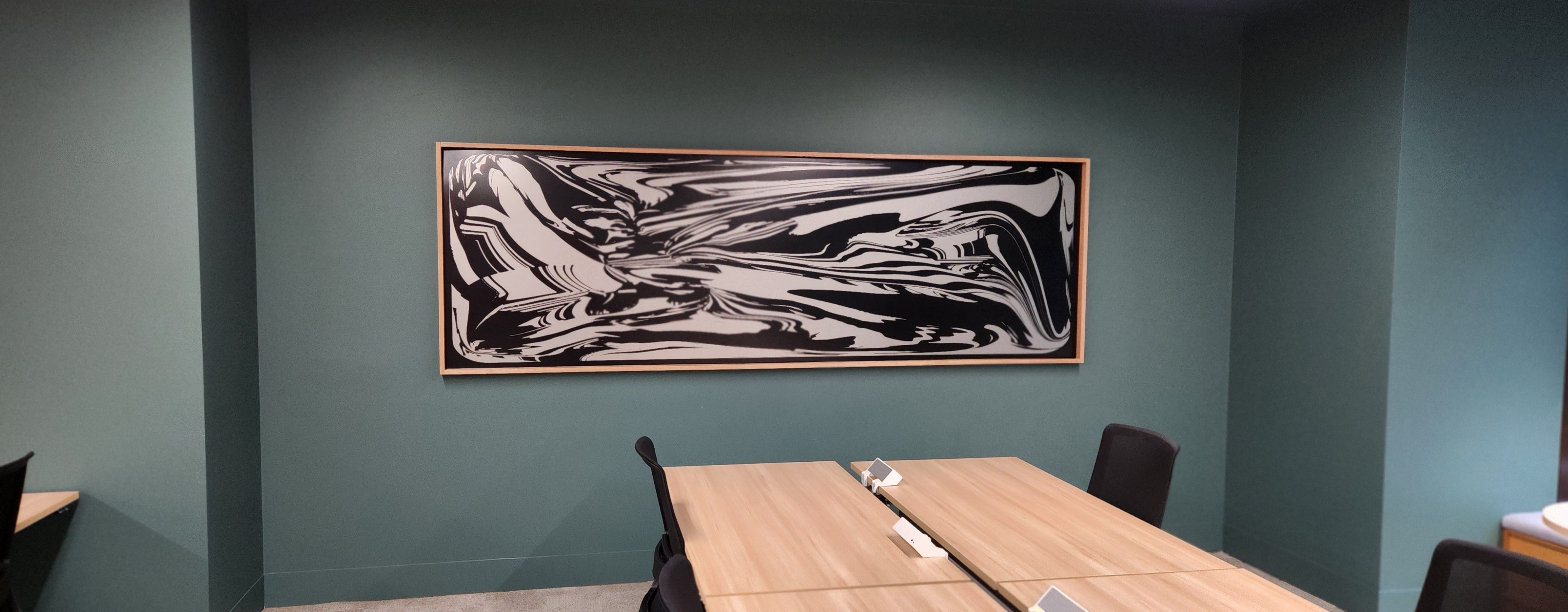 Podium Full Fitout - Walltex- Cut Vinyl- Installation