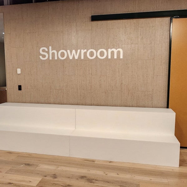 Podium Full Fitout - Walltex- Cut Vinyl- Installation