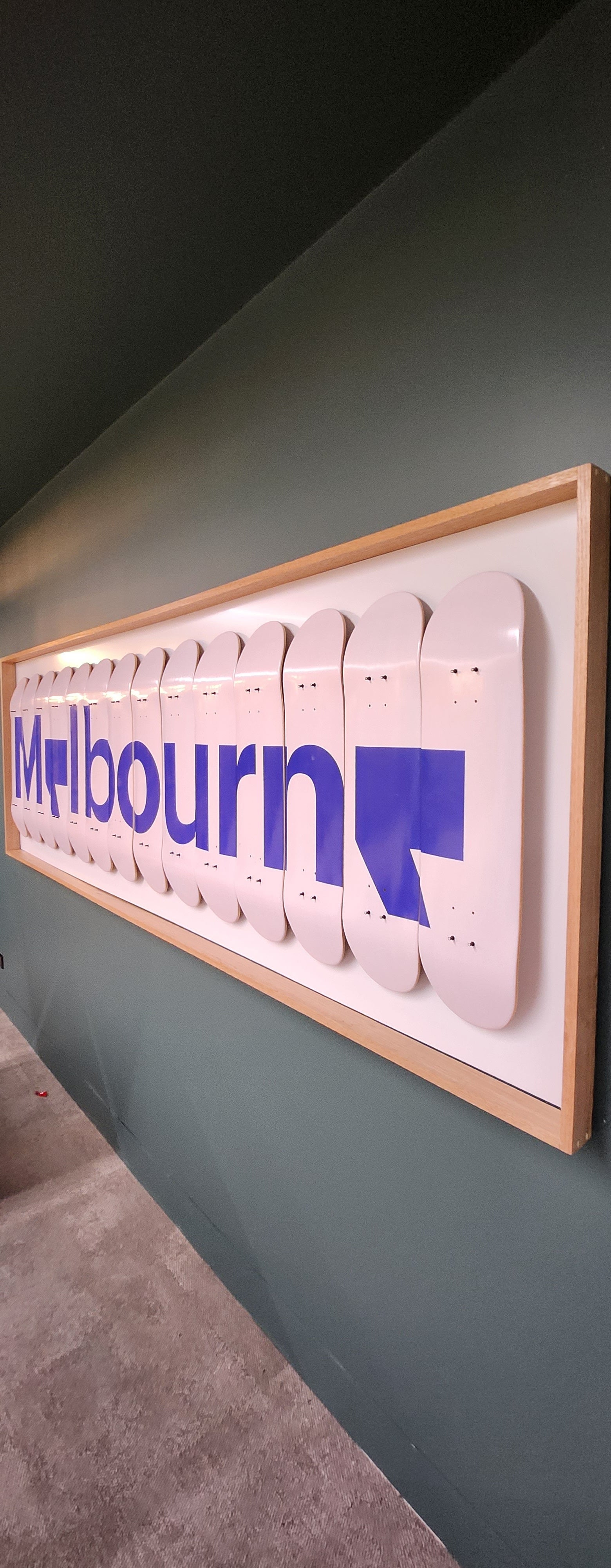 Podium Full Fitout - Walltex- Cut Vinyl- Installation