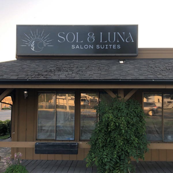 Electric sign, lighted sign, lexan sign