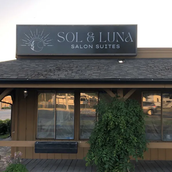 Electric sign, lighted sign, lexan sign