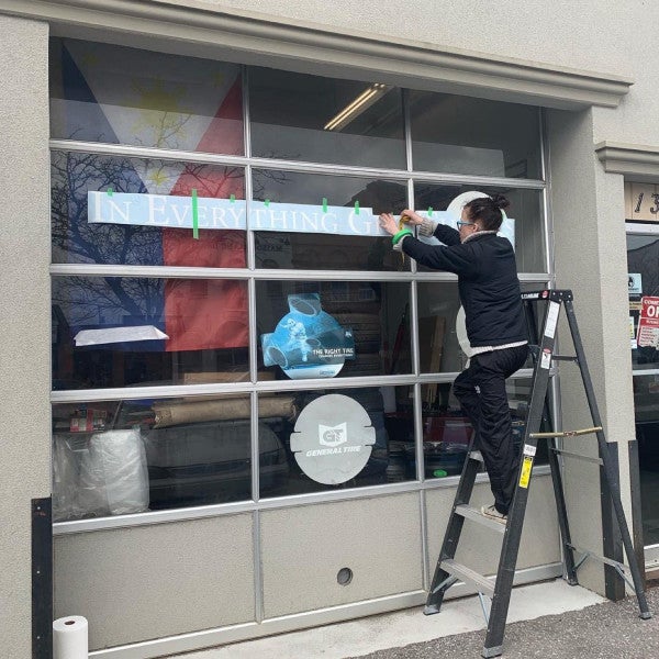 Vinyl Window Graphics