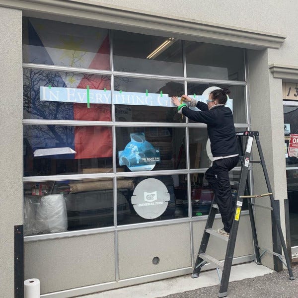 Vinyl Window Graphics
