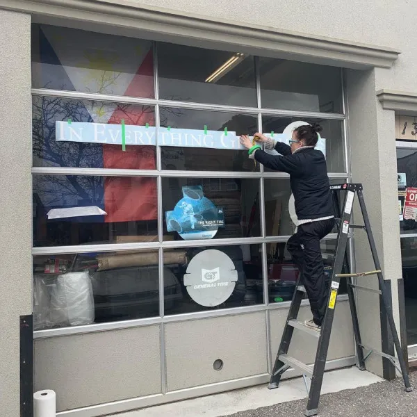 Vinyl Window Graphics