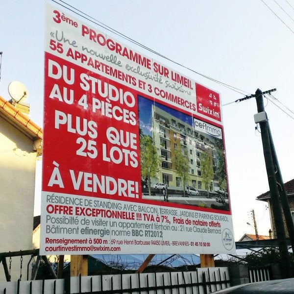 Pré-enseigne et Panneau 4X3