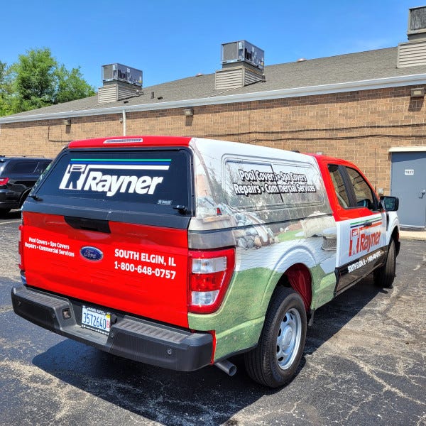 Rayner Truck Rear side Vehicle Graphics