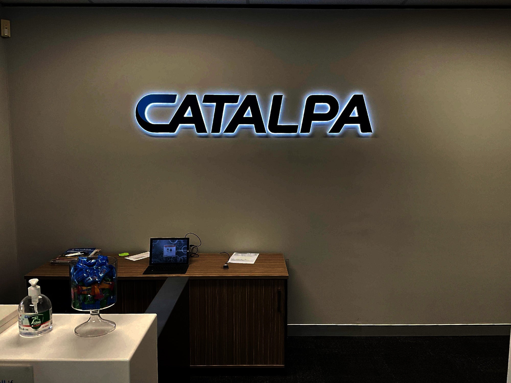 Catalpa Group Building and Vehicle Signage