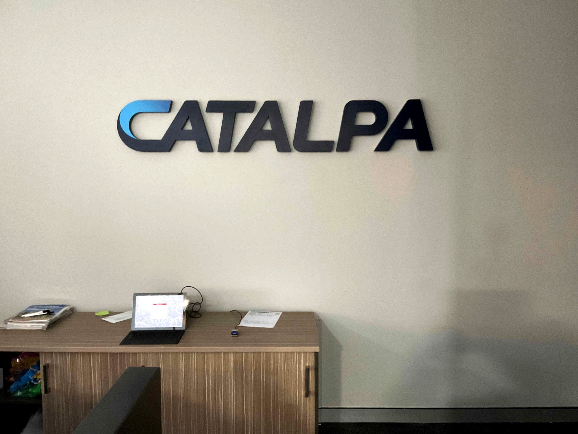 Catalpa Group Building and Vehicle Signage