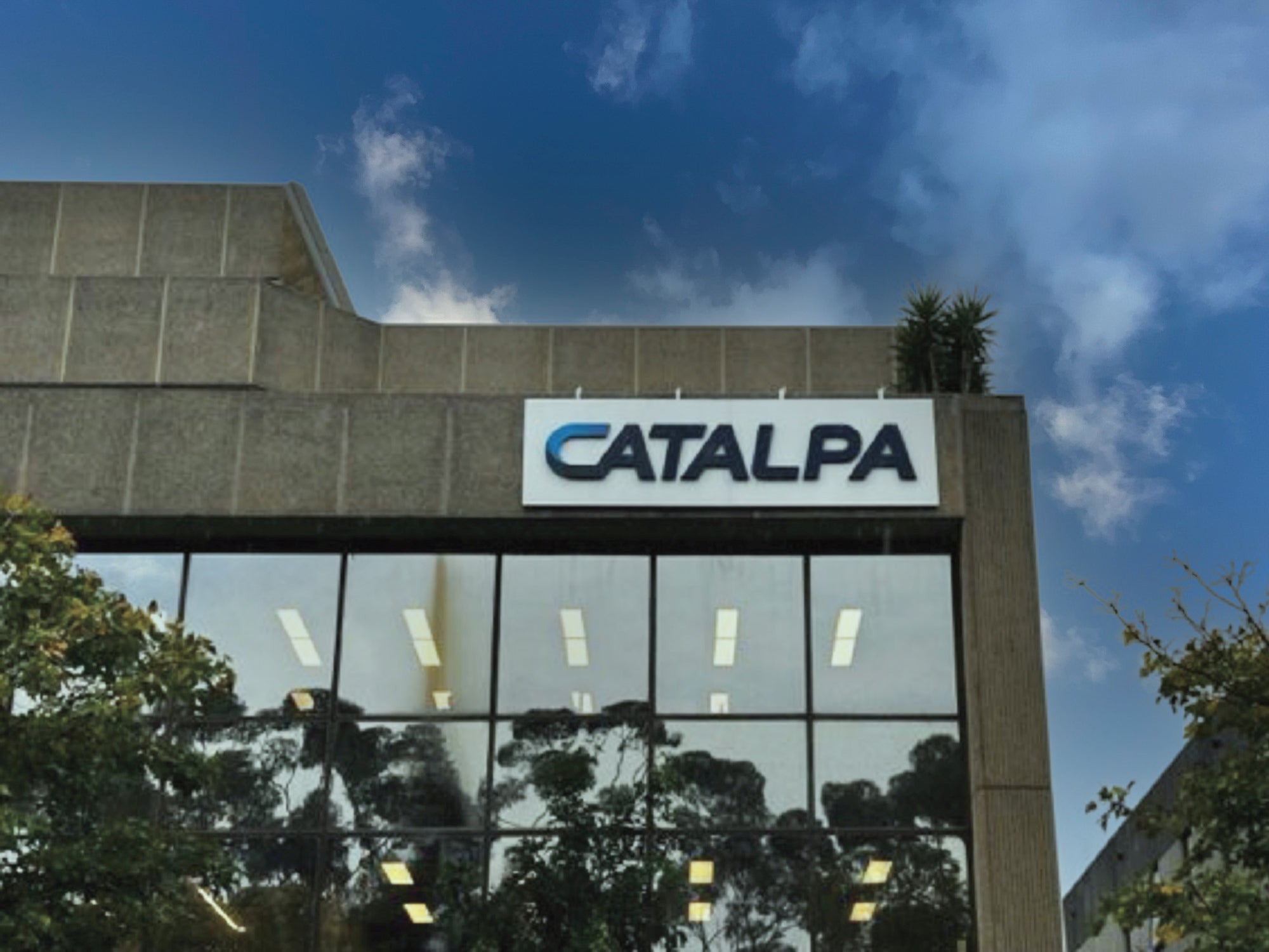 Catalpa Group Building and Vehicle Signage