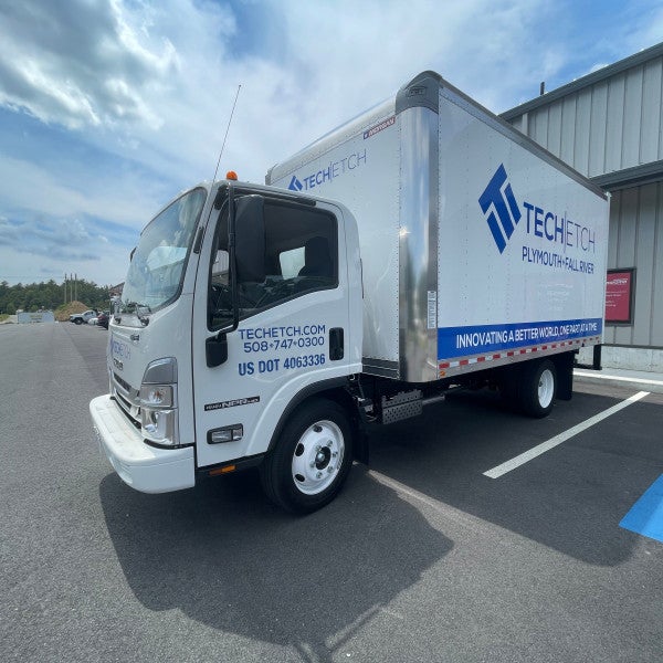 Tech Etch Box Truck Graphics
