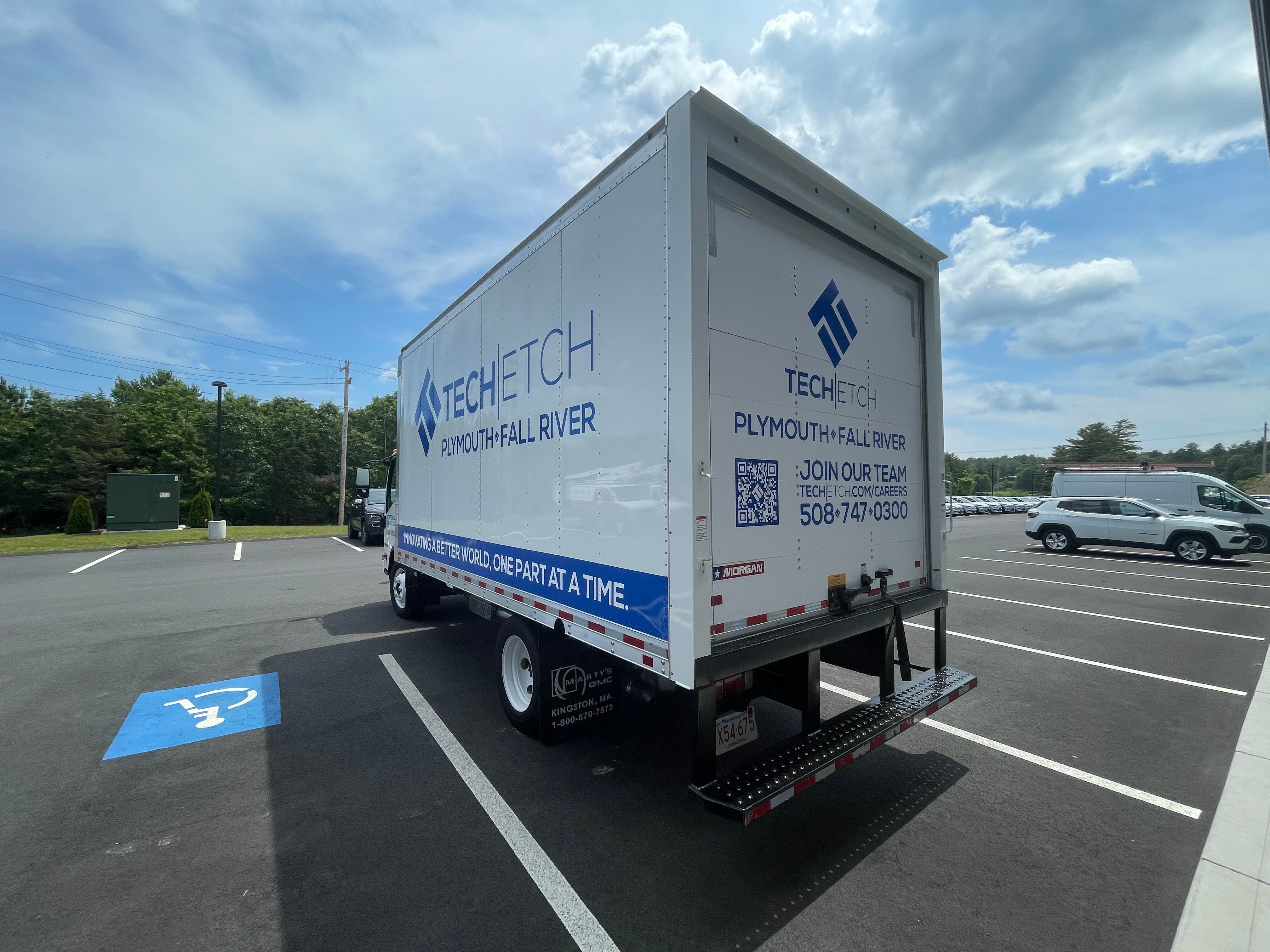 Tech Etch Box Truck Graphics
