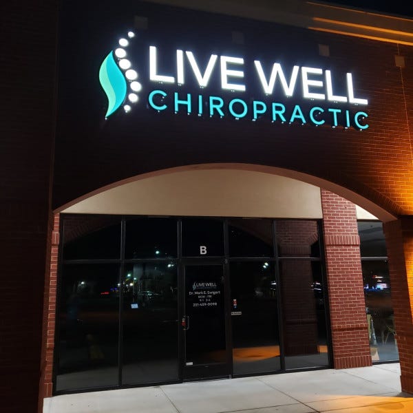 Lighted Channel Letter Sign