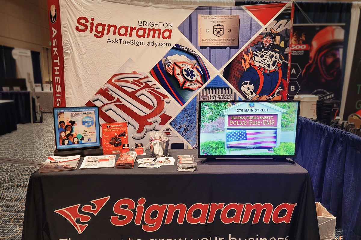 Signarama Brighton Fire Leadership Conference
