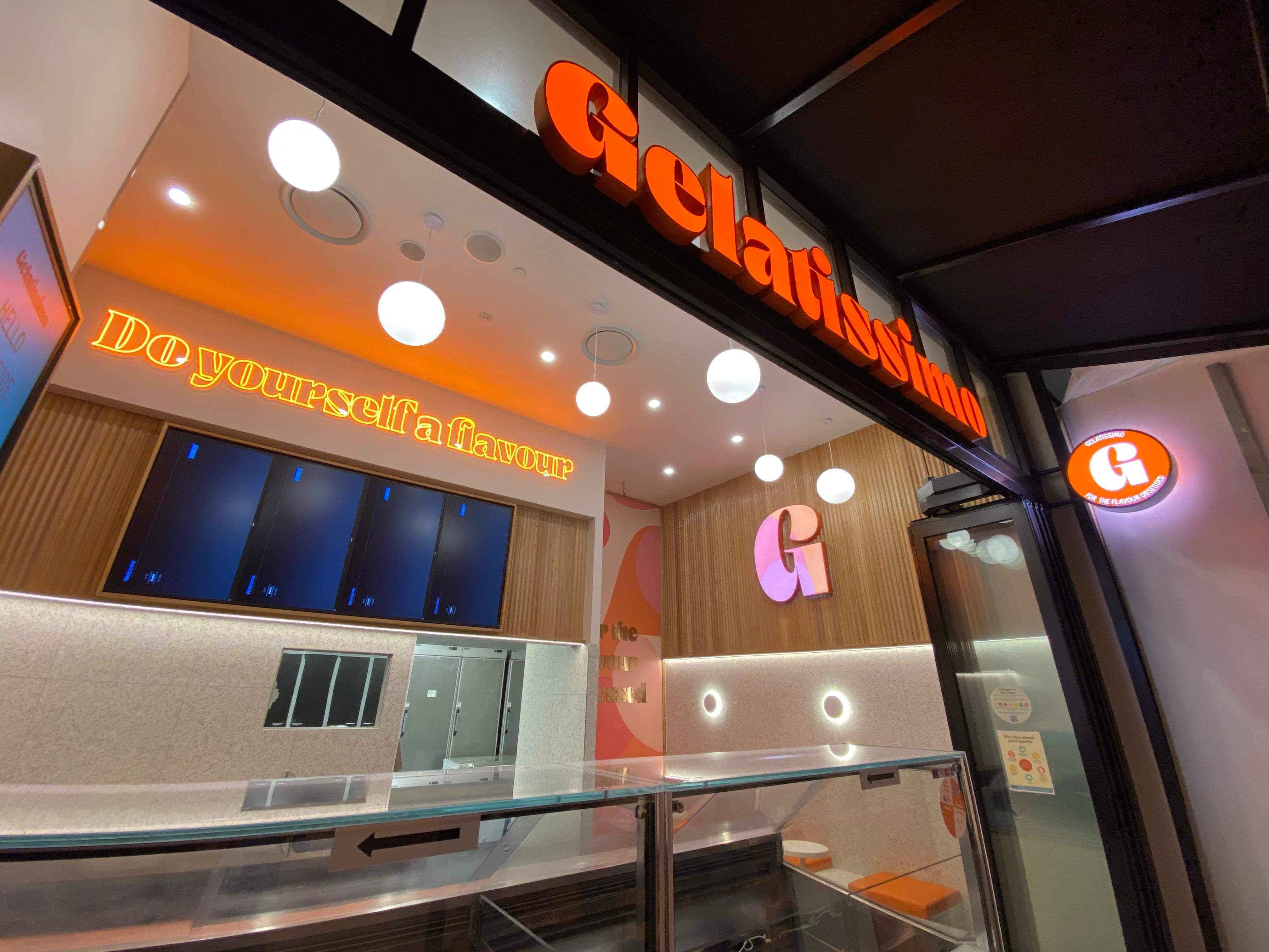 Gelatissimo Chermside Shop Fit-out