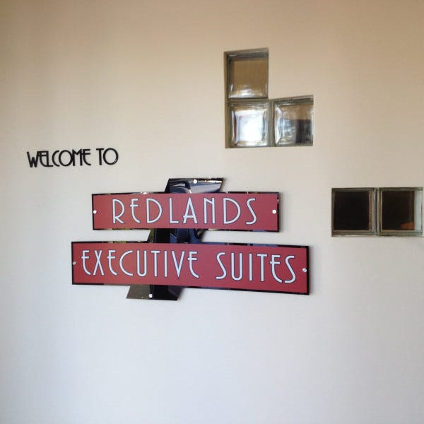 Redlands exec suites