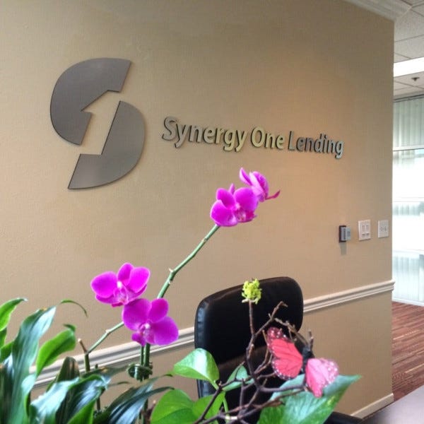 Synergy interior lobby