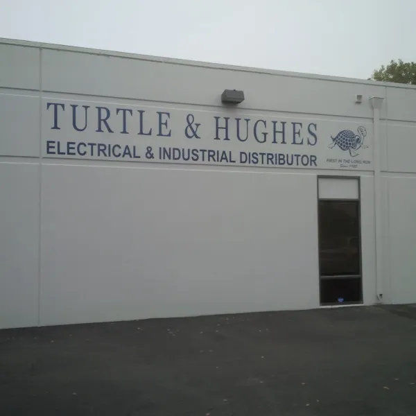 Turtle & Hughes wall vinyl