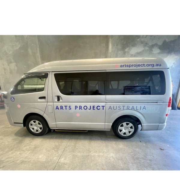 Vehicle Lettering - Arts Project Australia.