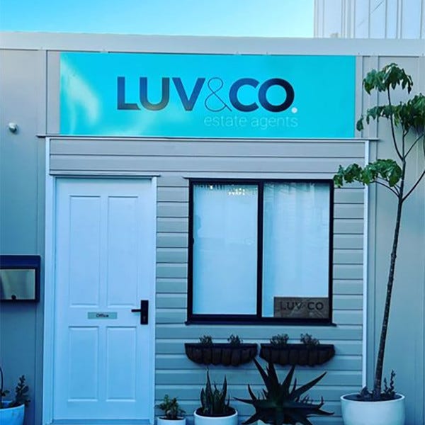 Luv & Co Estate Agents - ACP Outdoor Sign